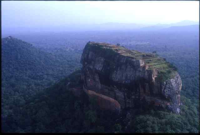 Sigiriya aerial view